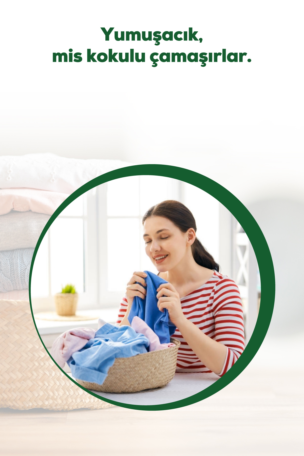 Bitkisel Bazlı Vegan Konsantre Çamaşır Yumuşatıcısı 1500 ml - %100 Doğal Temizlik