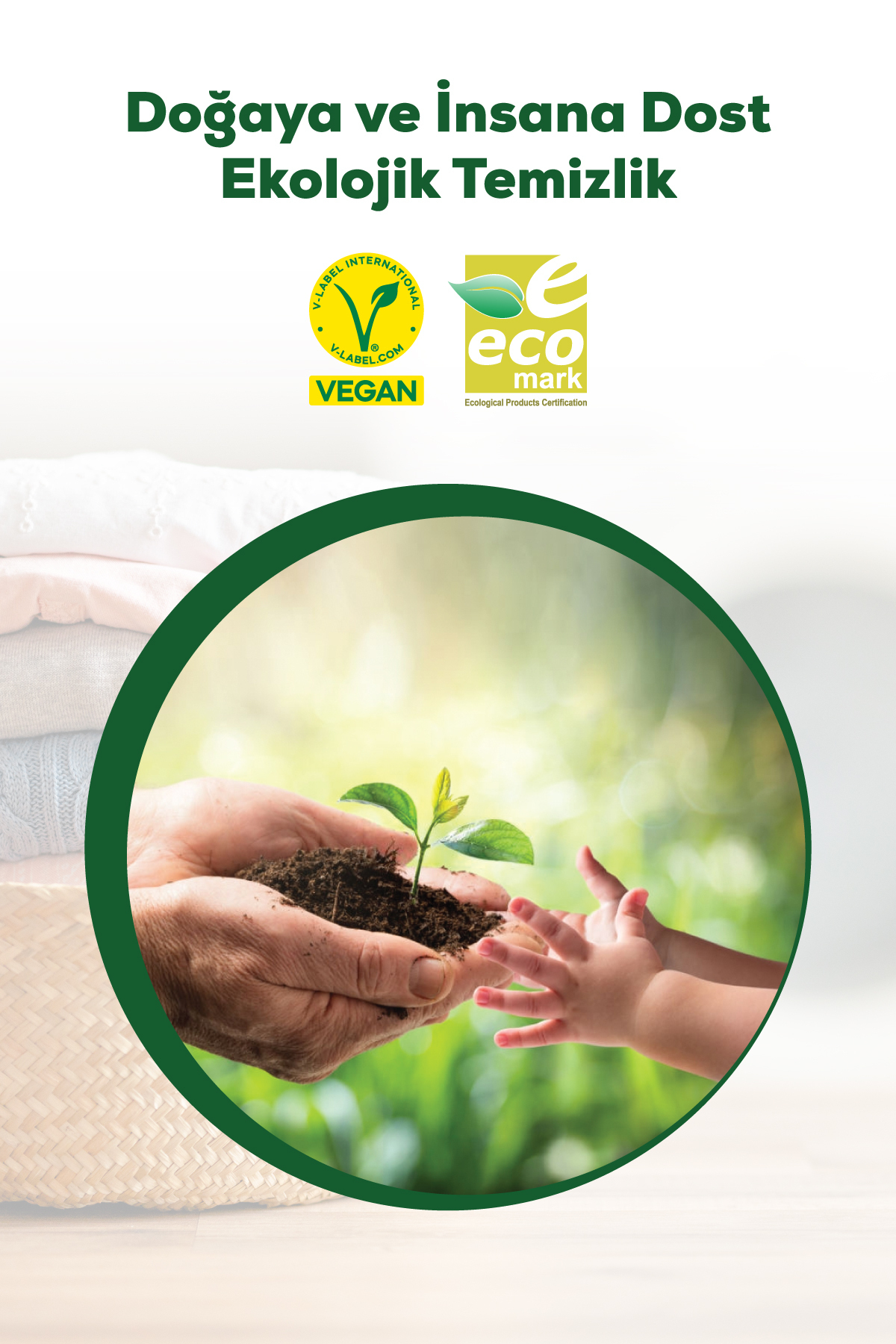 Bitkisel Bazlı Vegan Konsantre Çamaşır Yumuşatıcısı 1500 ml - %100 Doğal Temizlik