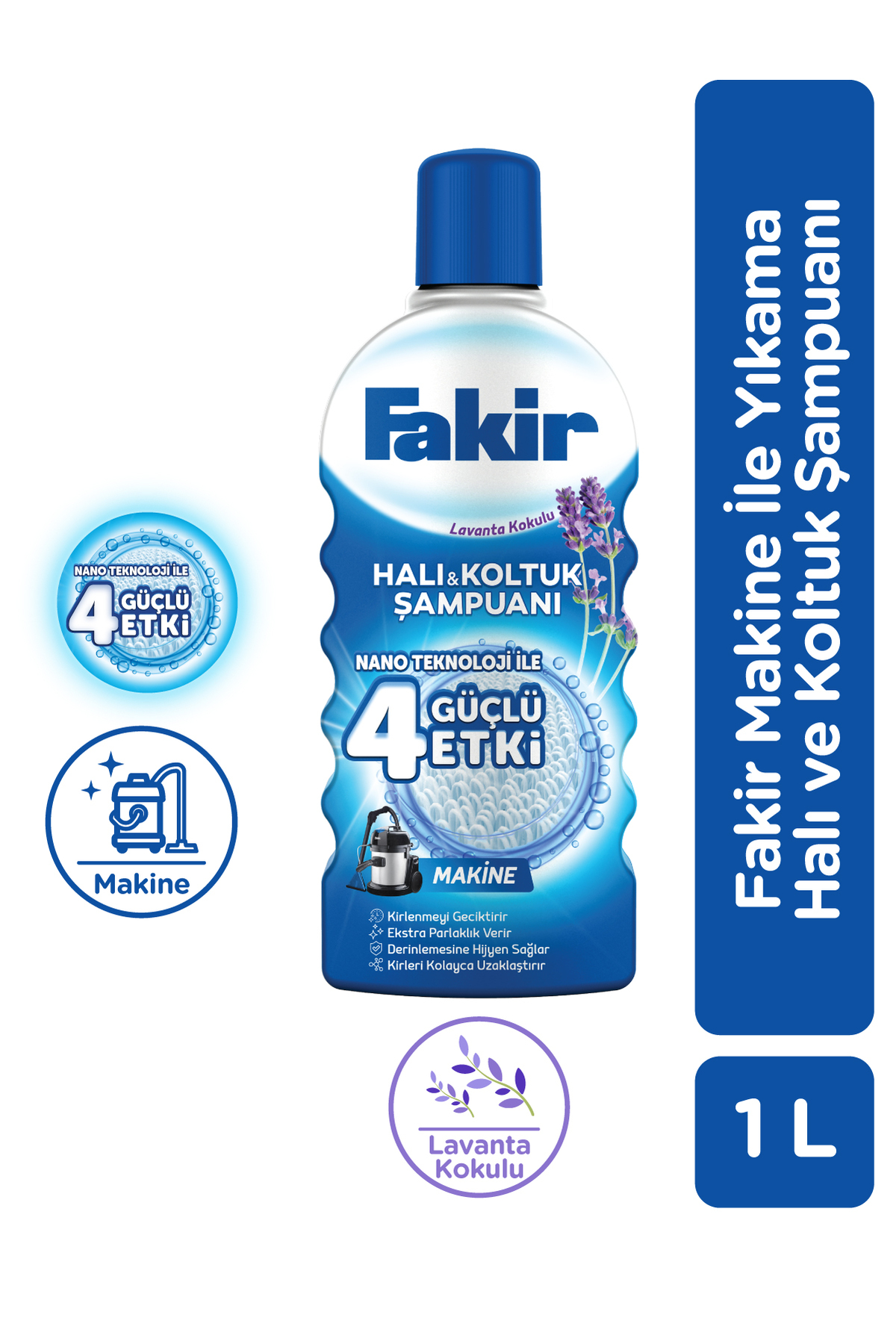Makine Lavanta Nano Teknolojili Halı Ve Koltuk Şampuanı 1000 ml