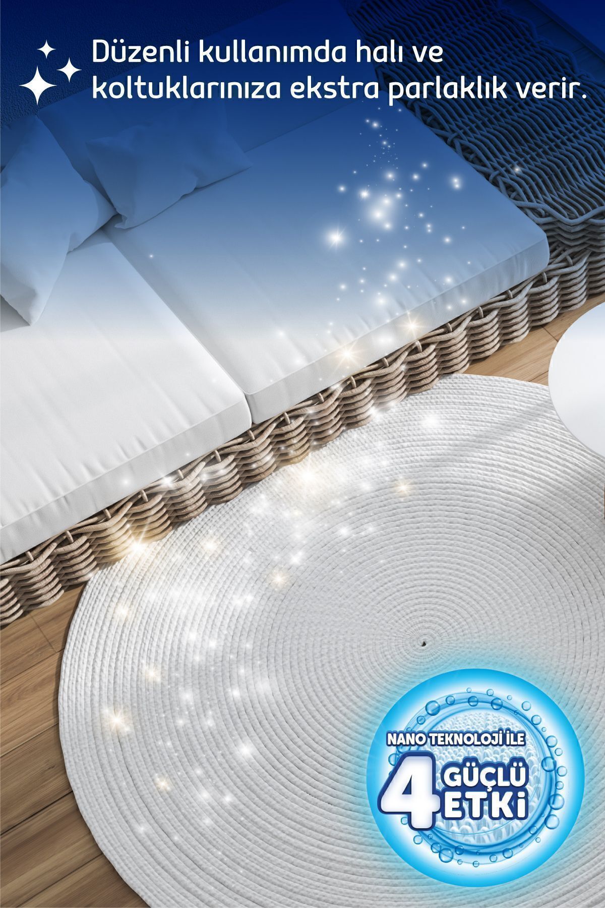 Makine Klasik Nano Teknolojili Halı Ve Koltuk Şampuanı 1000 ml