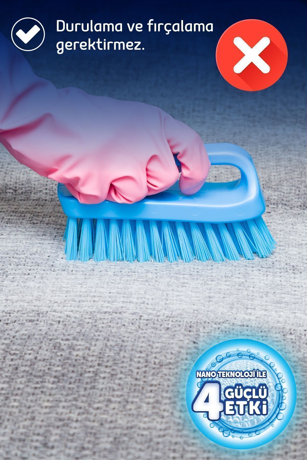 Makine Klasik Nano Teknolojili Halı Ve Koltuk Şampuanı 1000 ml