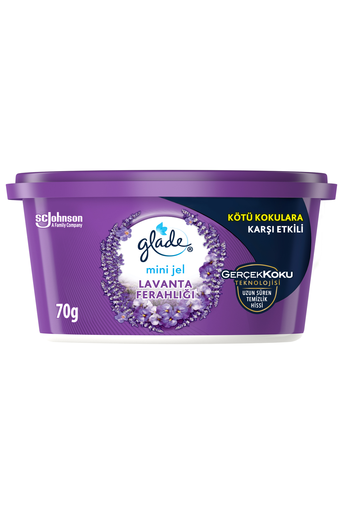 Mini Jel Oda Kokusu, Lavanta Ferahlığı, 70 g