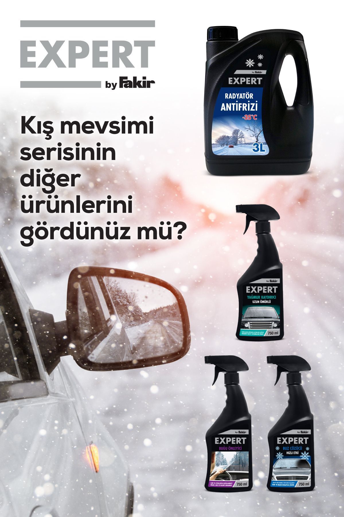 Fakir Yağmur Kaydırıcı 750 ml