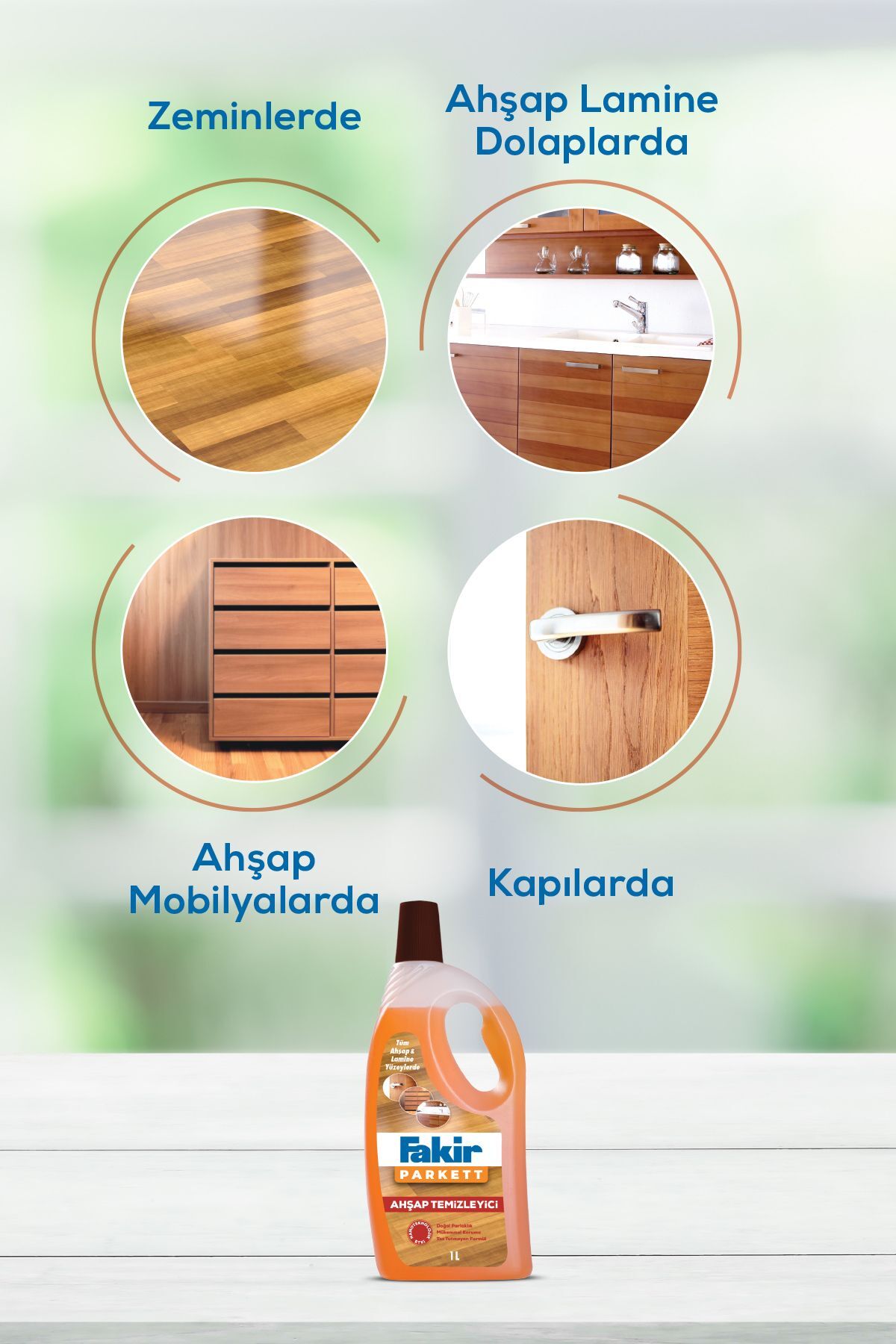 Ahşap Temizleyicisi 1 Lt