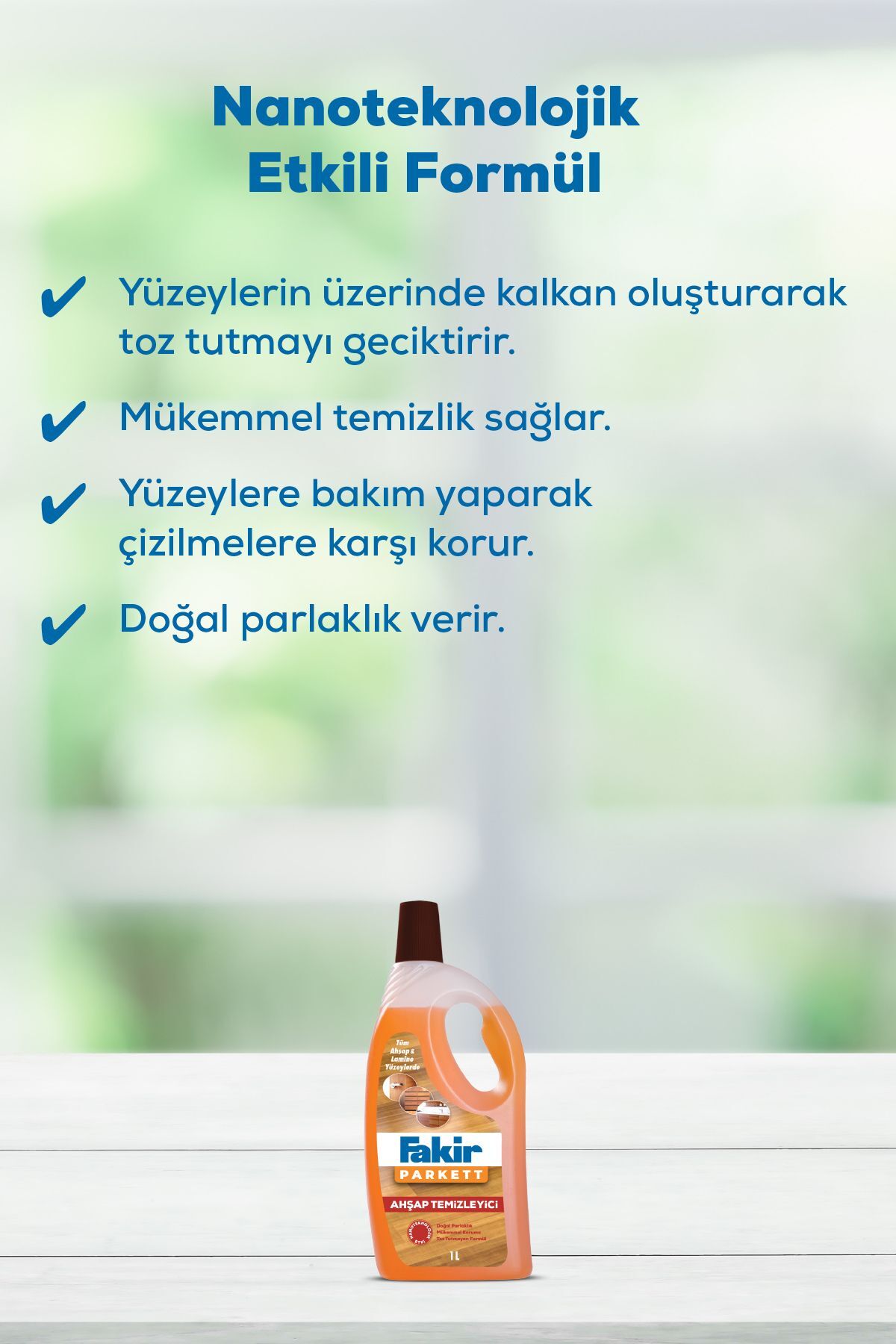 Ahşap Temizleyicisi 1 Lt