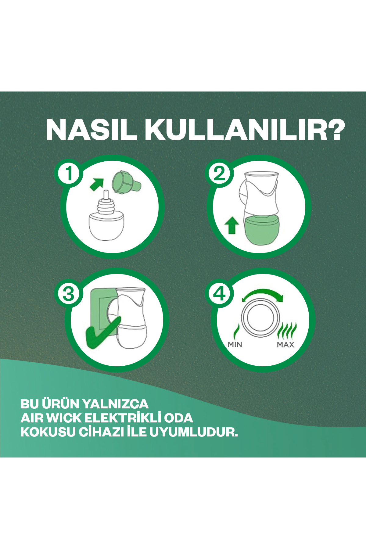 Elektrikli Oda Kokusu Yedek Şişe Temizliğin Esintisi