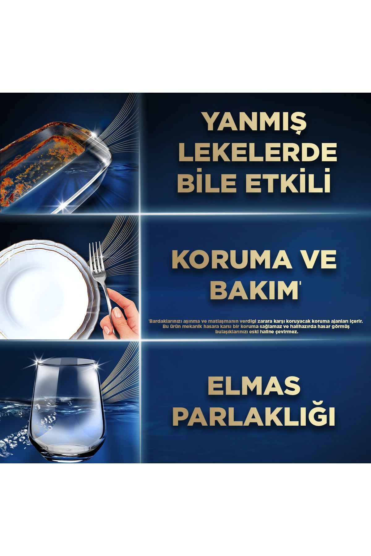 Ultimate Plus Hepsi Bir Arada Bulaşık Makinesi Deterjanı Kapsül Tablet 40 Adet