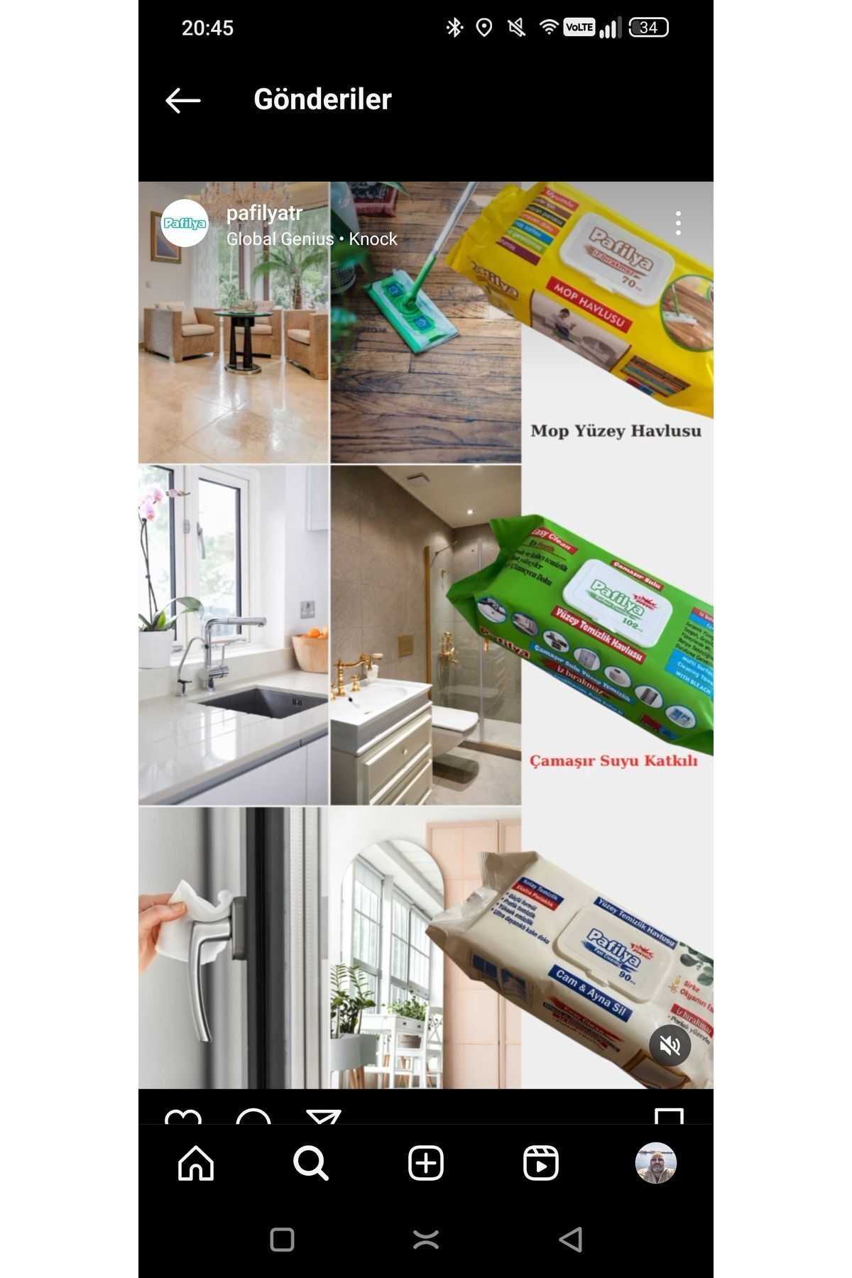 Yüzey Temizlik Havlusu 102 Çamaşır Sulu