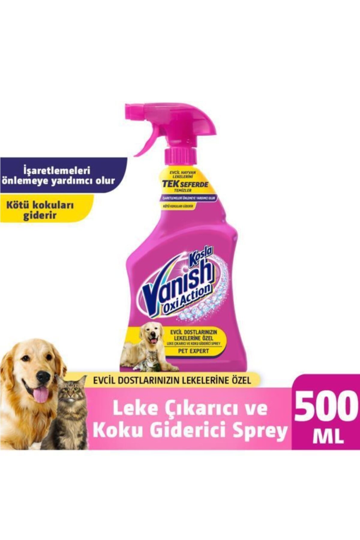 Kosla Pet Leke Çıkarıcı ve Koku Giderici Sprey 500 ml