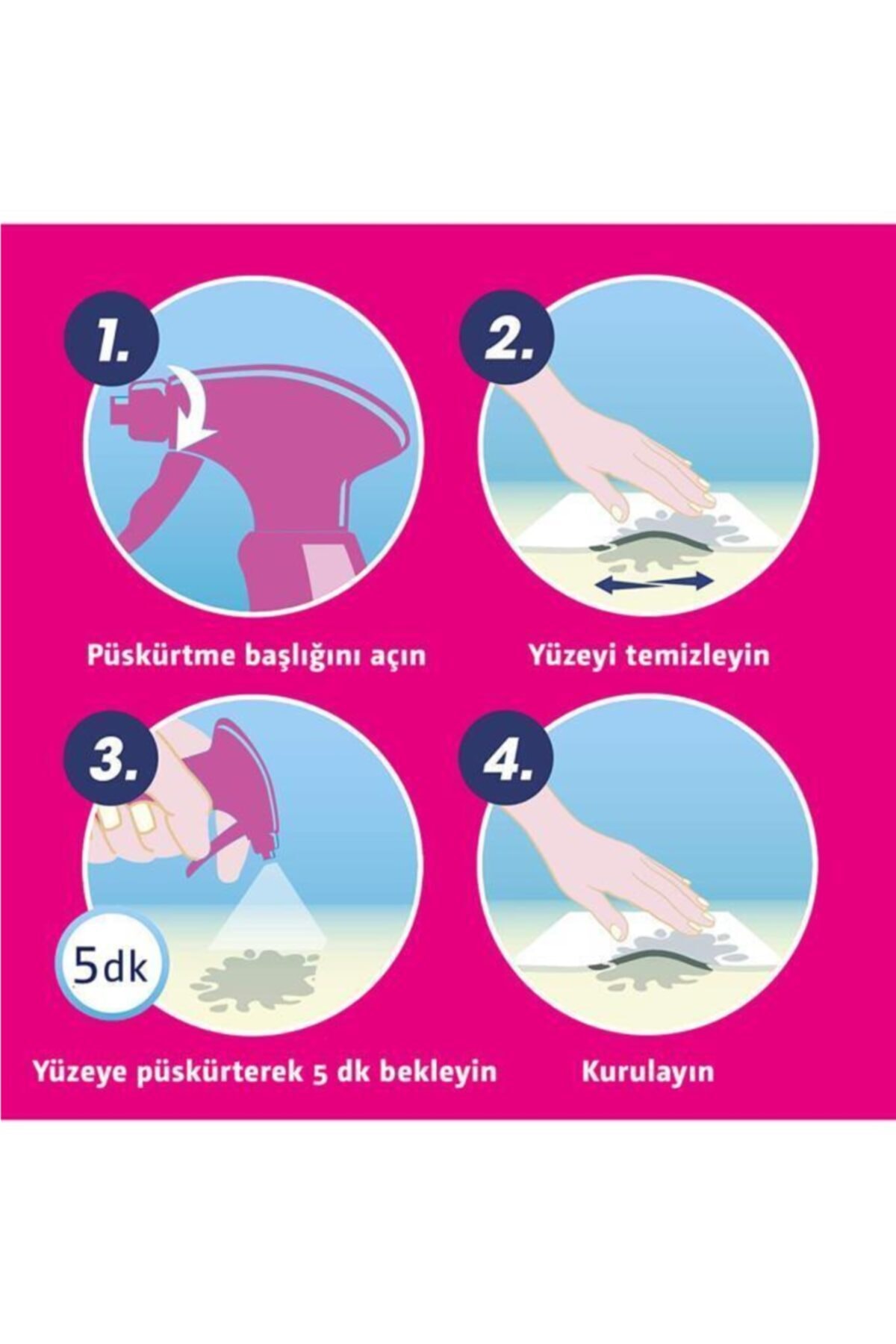 Kosla Pet Leke Çıkarıcı ve Koku Giderici Sprey 500 ml