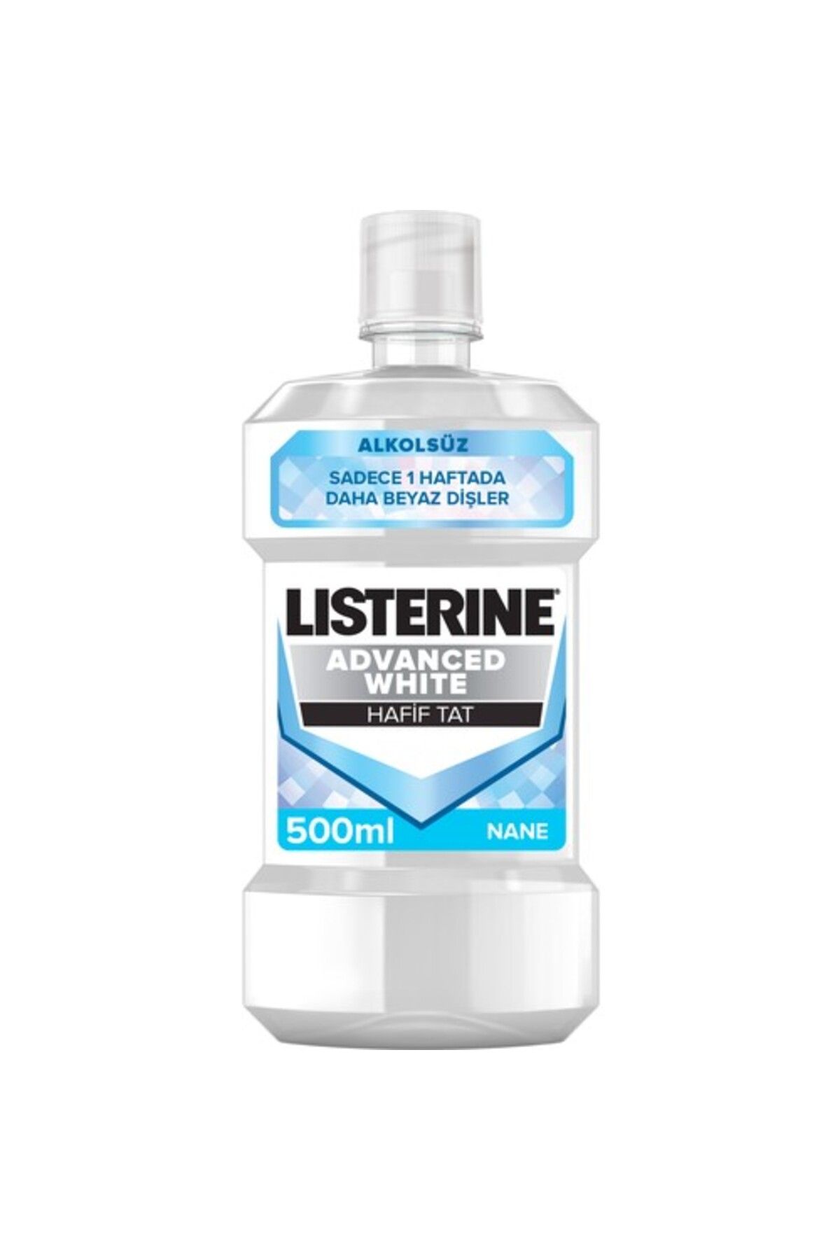 Listerine Ağız Bakım Suyu Advanced White Hafif Tat 500 ml
