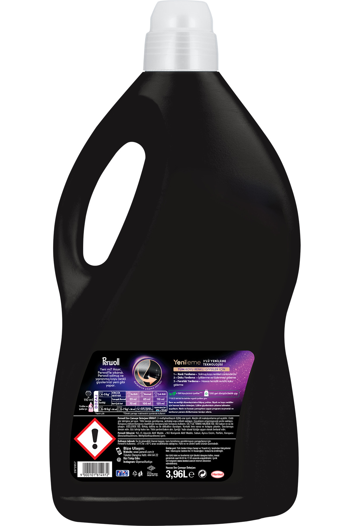 Siyahlar 3950 ml Sıvı Çamaşır Deterjanı