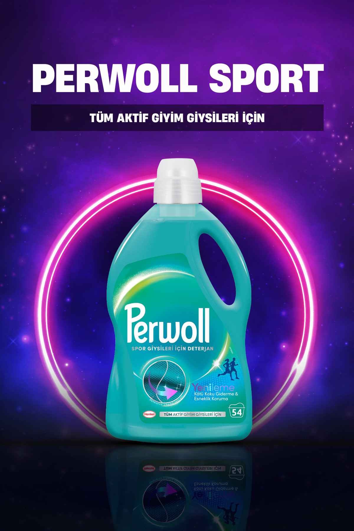 Sport 2.97L – Aktif Giyime Özel Derin Temizlik ve Ferahlık Formülü (54 Yıkama )