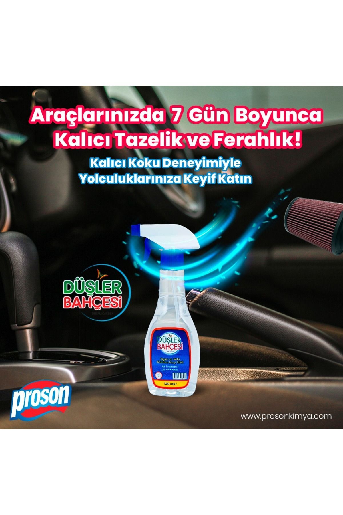 Sigara ve Kötü Koku Giderici 300 ml Sprey
