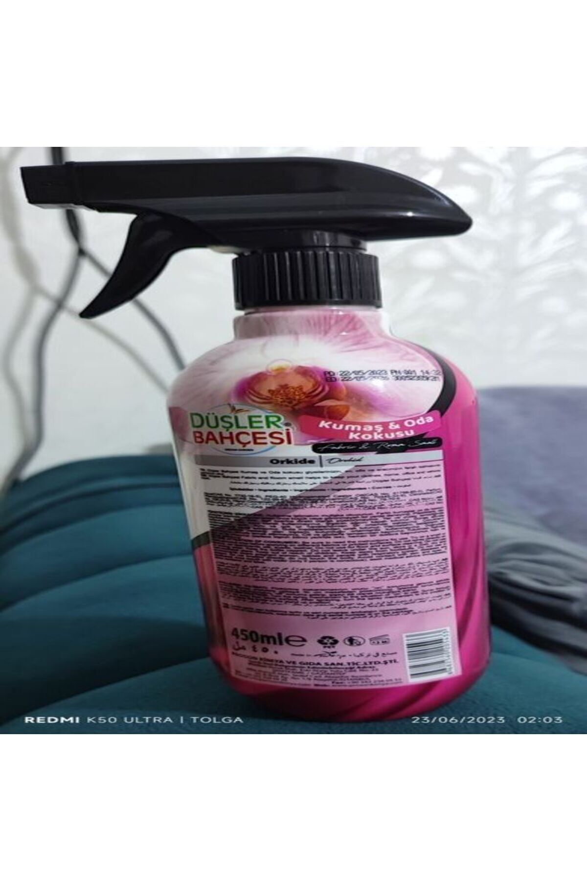 Kumaş & Oda Kokusu Orkide 450 Ml