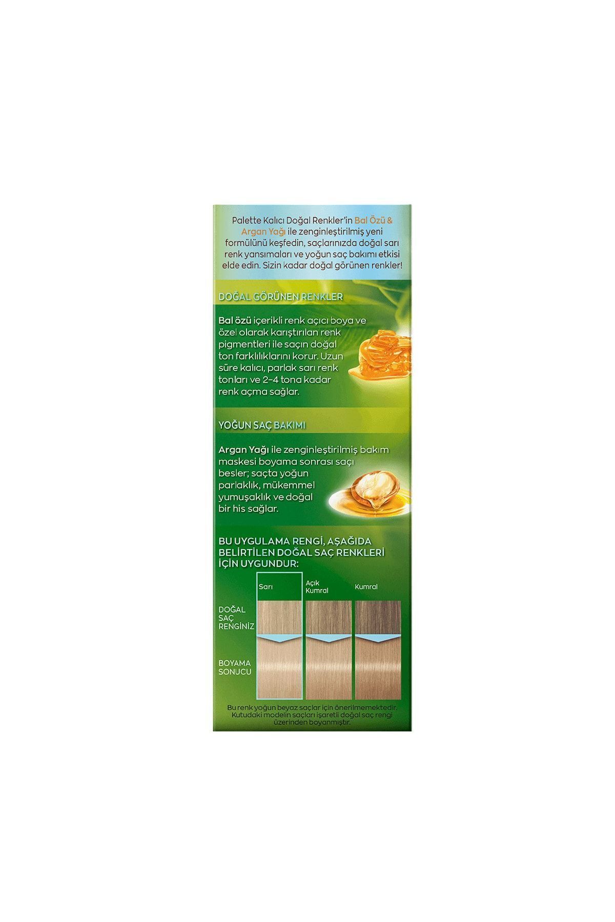 Kalıcı Doğal Renkler Saç Boyası 10-4 Papatya