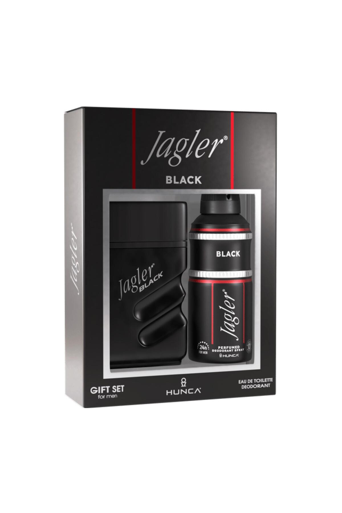 Kofre Jagler Erkek Parfüm 90 ml + Deodorant 150 ml Black