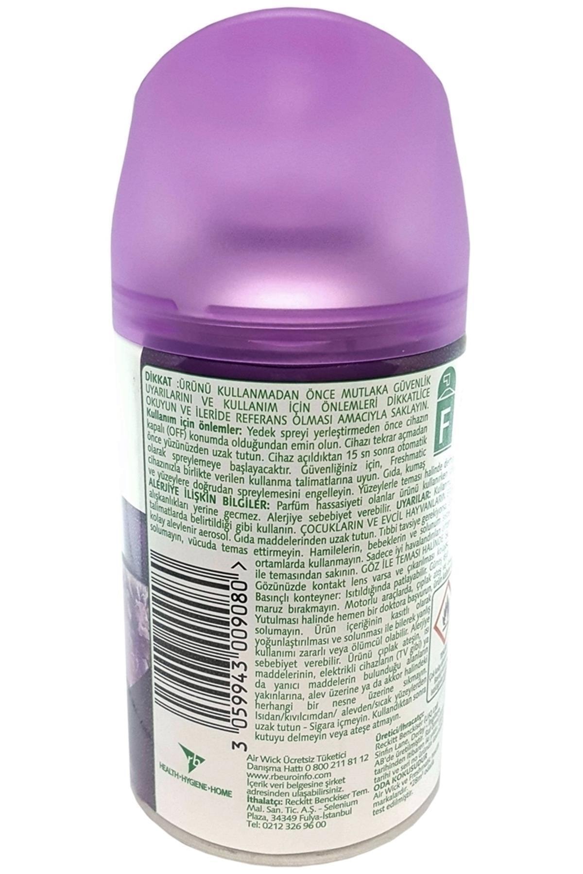 Marka: Airwick Freshmatic Lavanta Yedek Sprey 250 Ml 3059943009080 Kategori: Yüzey Temizleyici