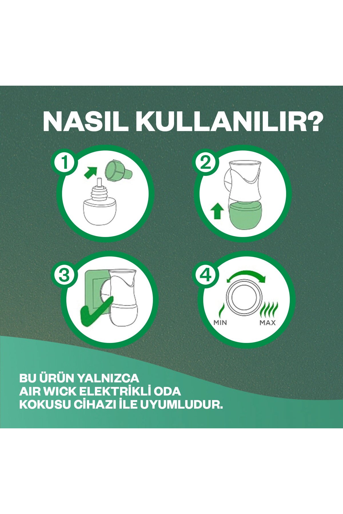 Elektrikli Oda Kokusu Cihaz Yedek Şişe Lavanta