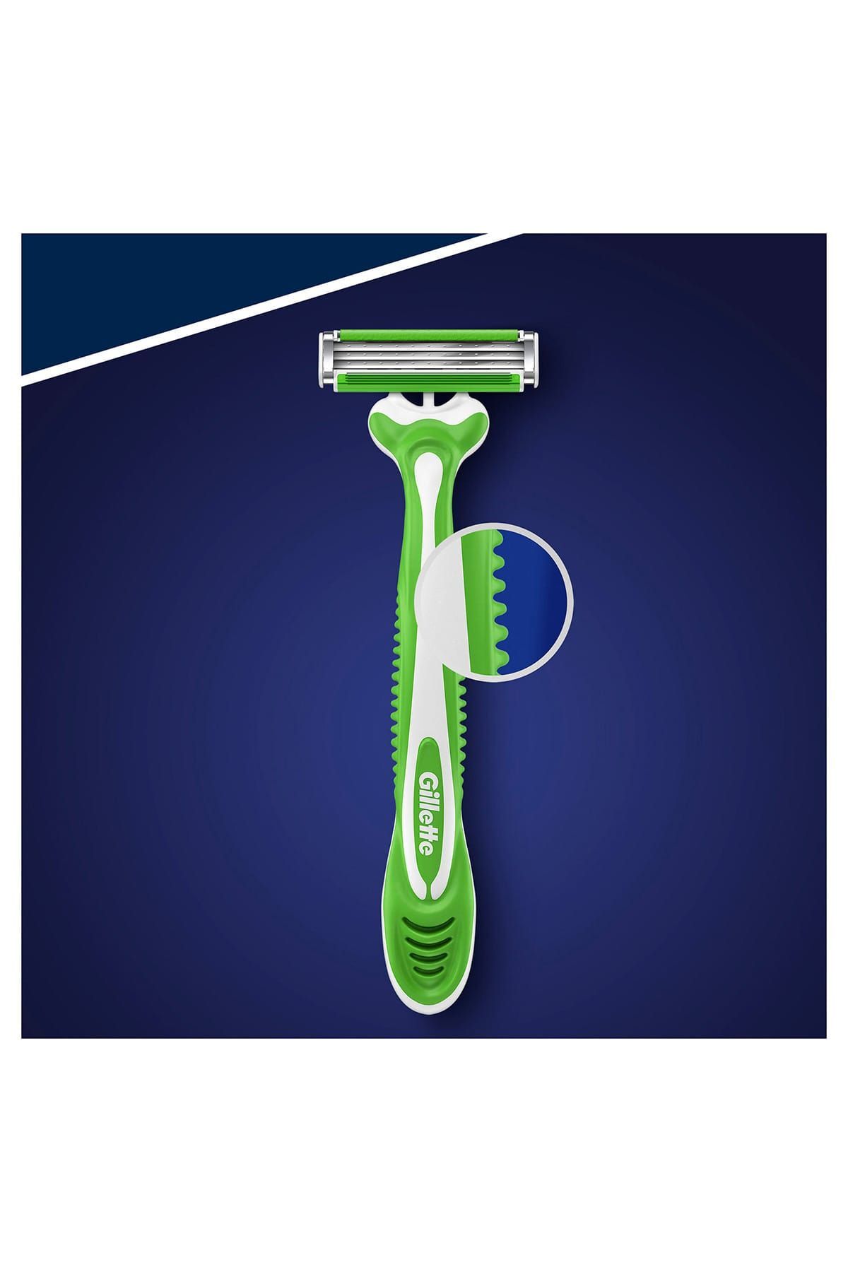 Blue3 Sensitive Kullan At Tıraş Bıçağı 3'Lü