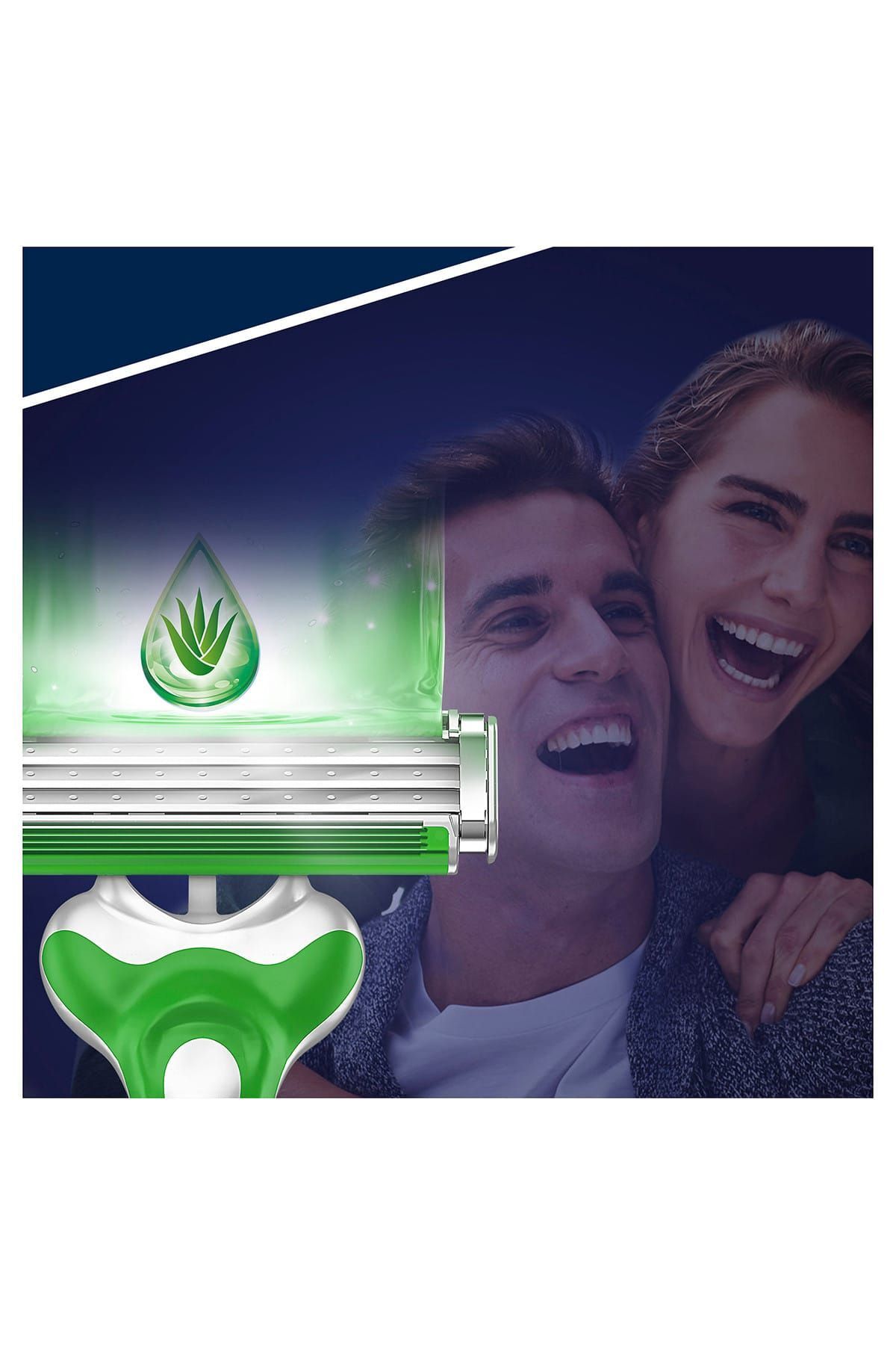 Blue3 Sensitive Kullan At Tıraş Bıçağı 3'Lü