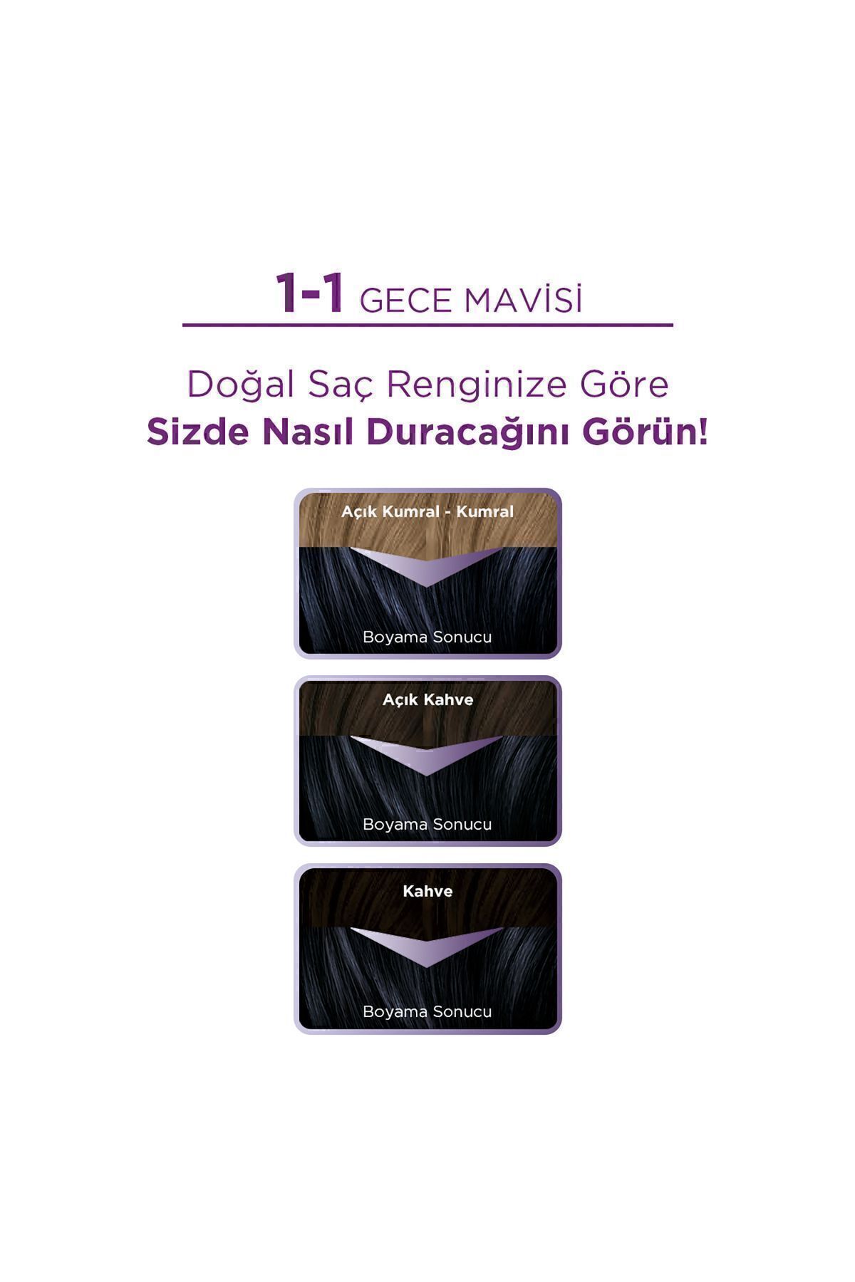 Göz Alıcı Renkler No:1/1 Gece Mavisi