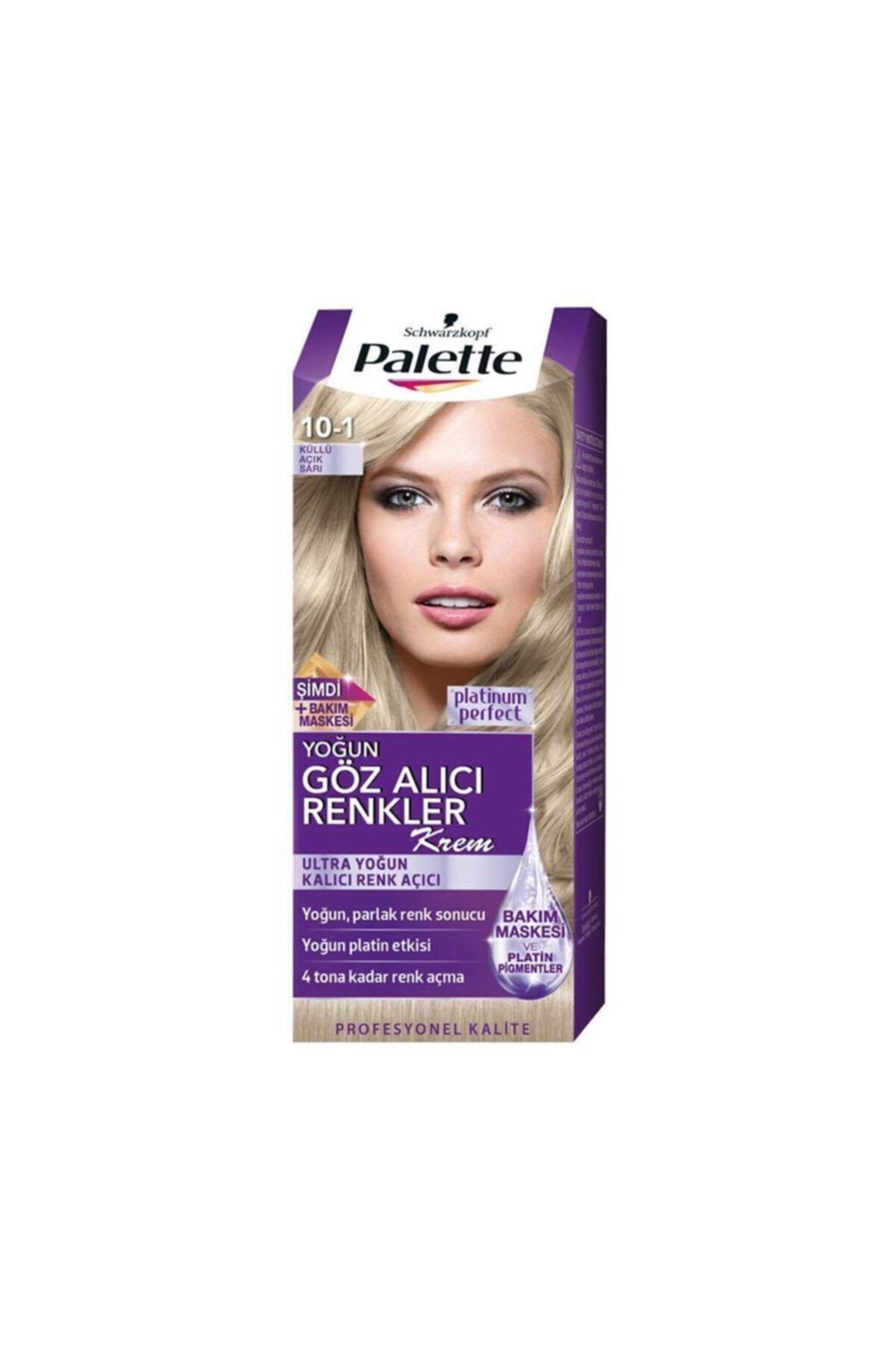 Saç Boyası Natural Göz Alıcı Renk 10-1 Küllü Açık Sarı