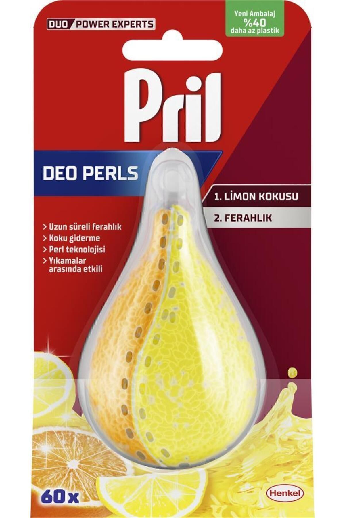 Deo Duo-Perls 5x Etkili Koku Giderici - Bulaşık Makinesi İçin Ferahlatıcı