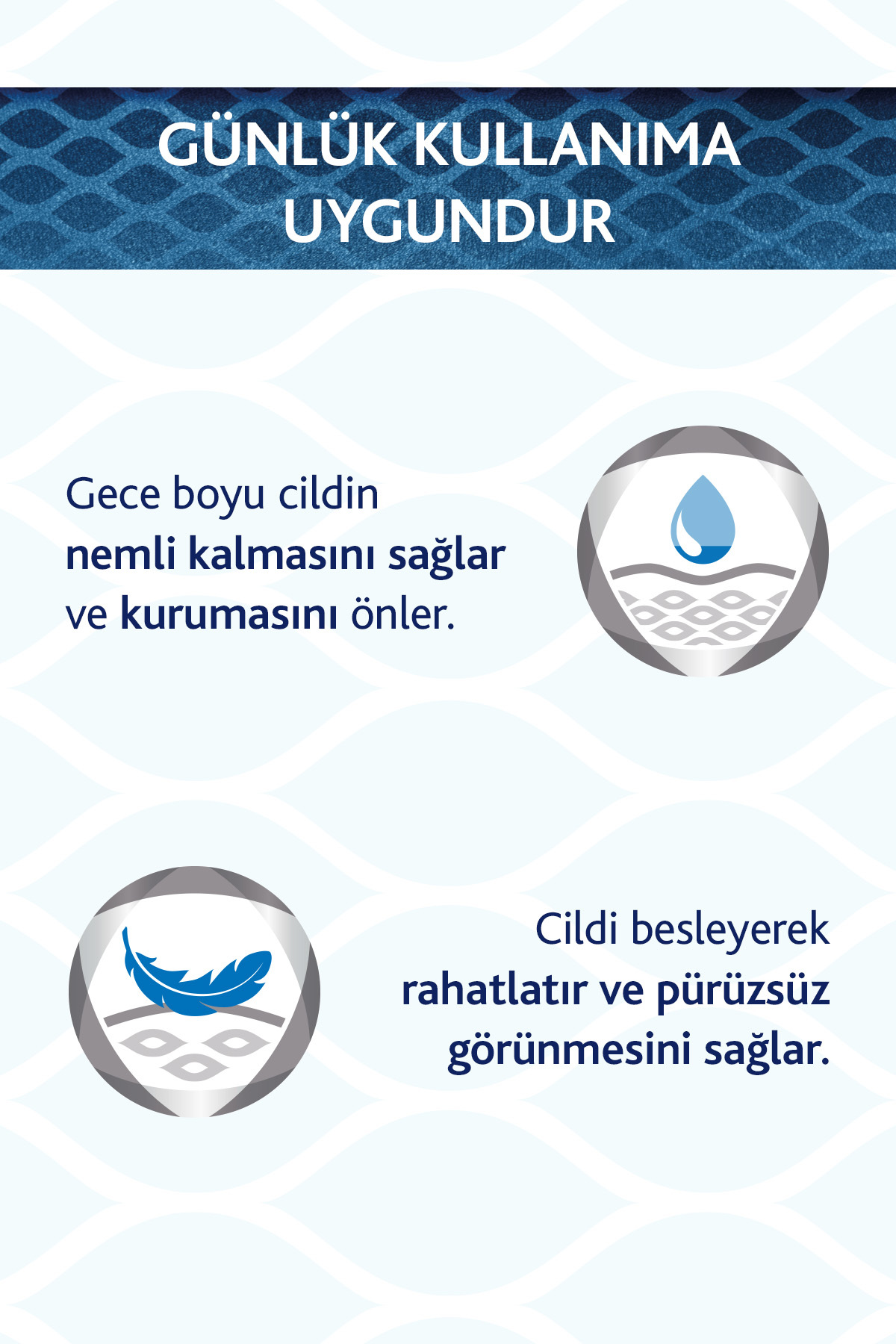 Derma Yoğun Nemlendirici Gece Bakım Kremi 50 ml