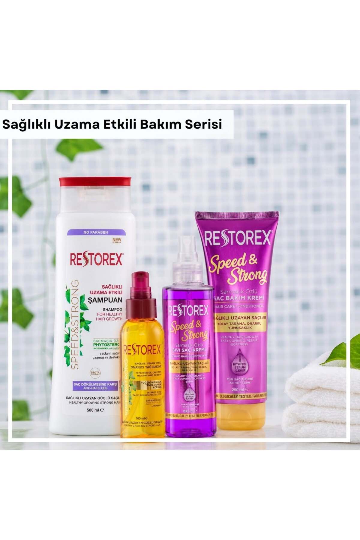 Speed & Strong Saç Kremi 250 Ml