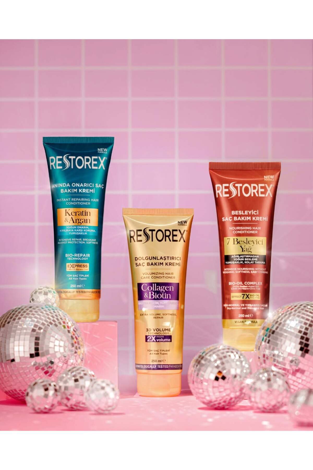 Keratin & Argan Onarıcı Saç Bakım Kremi 250 Ml - Yıpranmış Ve Hasar Görmüş Saçlar