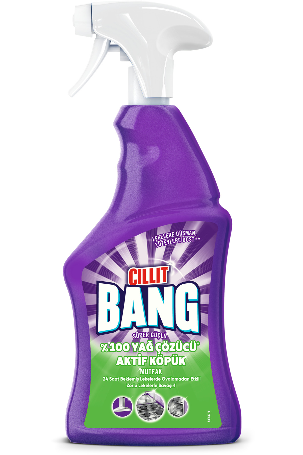 Mutfak Temizleyici Yağ, Kir Ve Kireç Sökücü Sprey 750ml