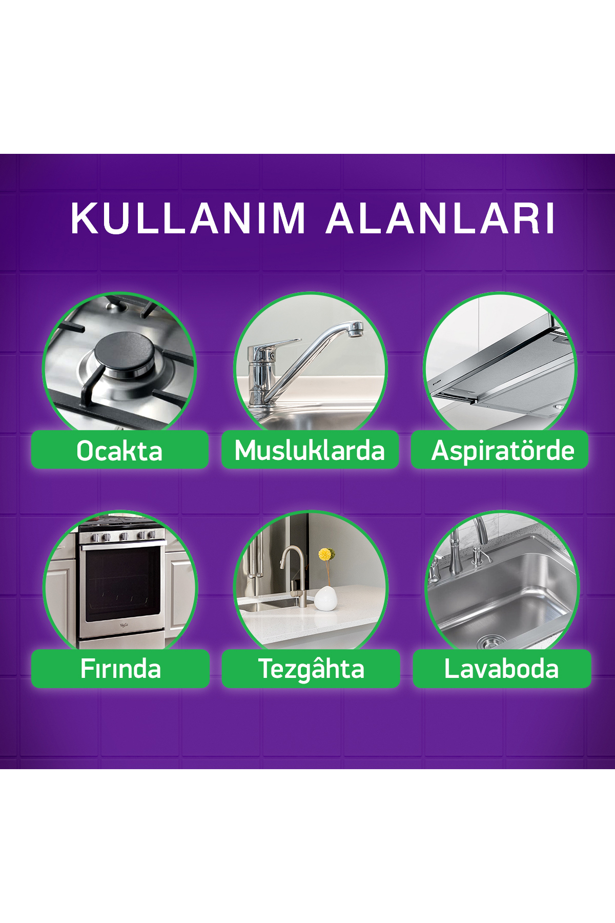 Mutfak Temizleyici Yağ, Kir Ve Kireç Sökücü Sprey 750ml