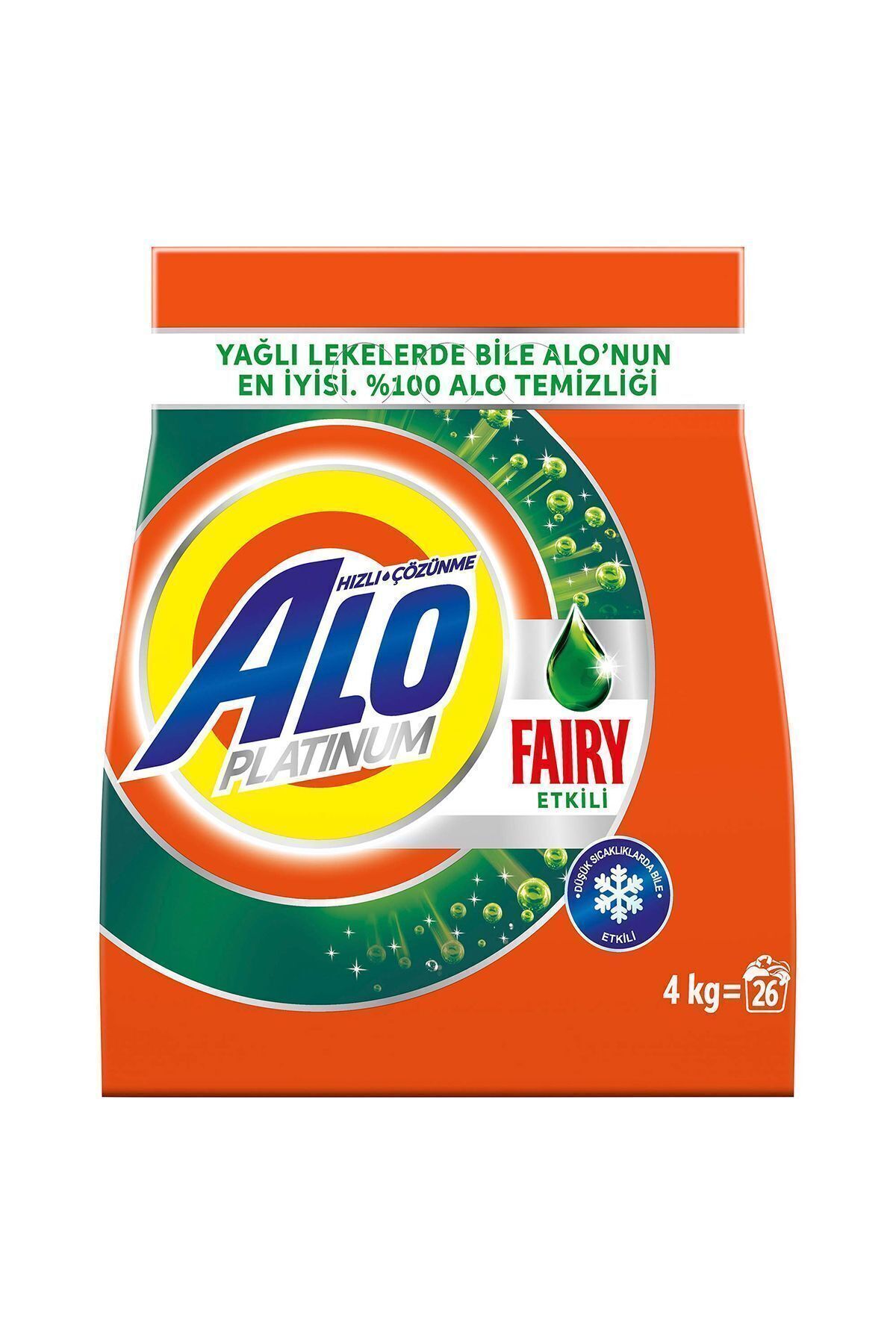 Platinum 4 Kg Fairy Etkili Beyazlar Hızlı Çözülme Toz Deterjan