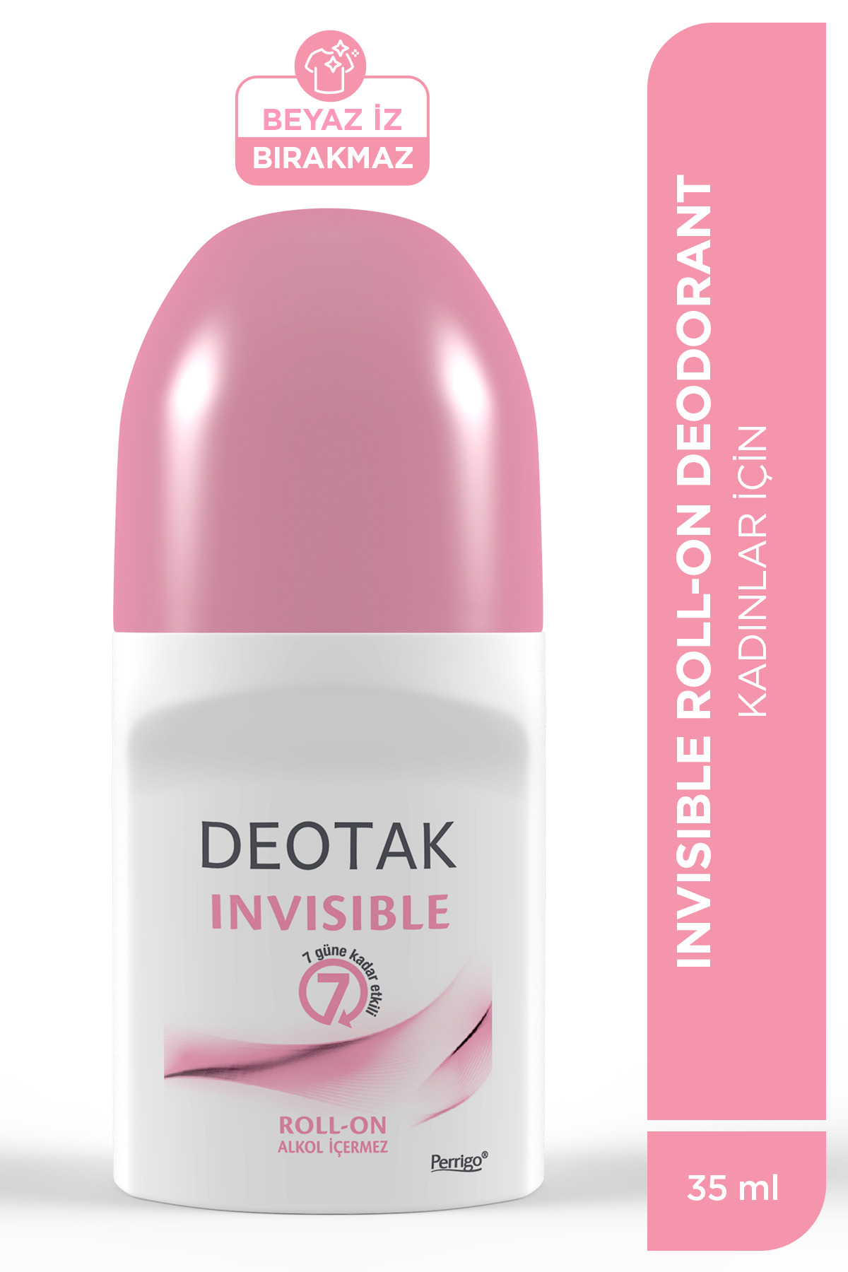 Invisible Kadın 7 Güne Kadar Etkili Roll-On Deodorant 35 ml