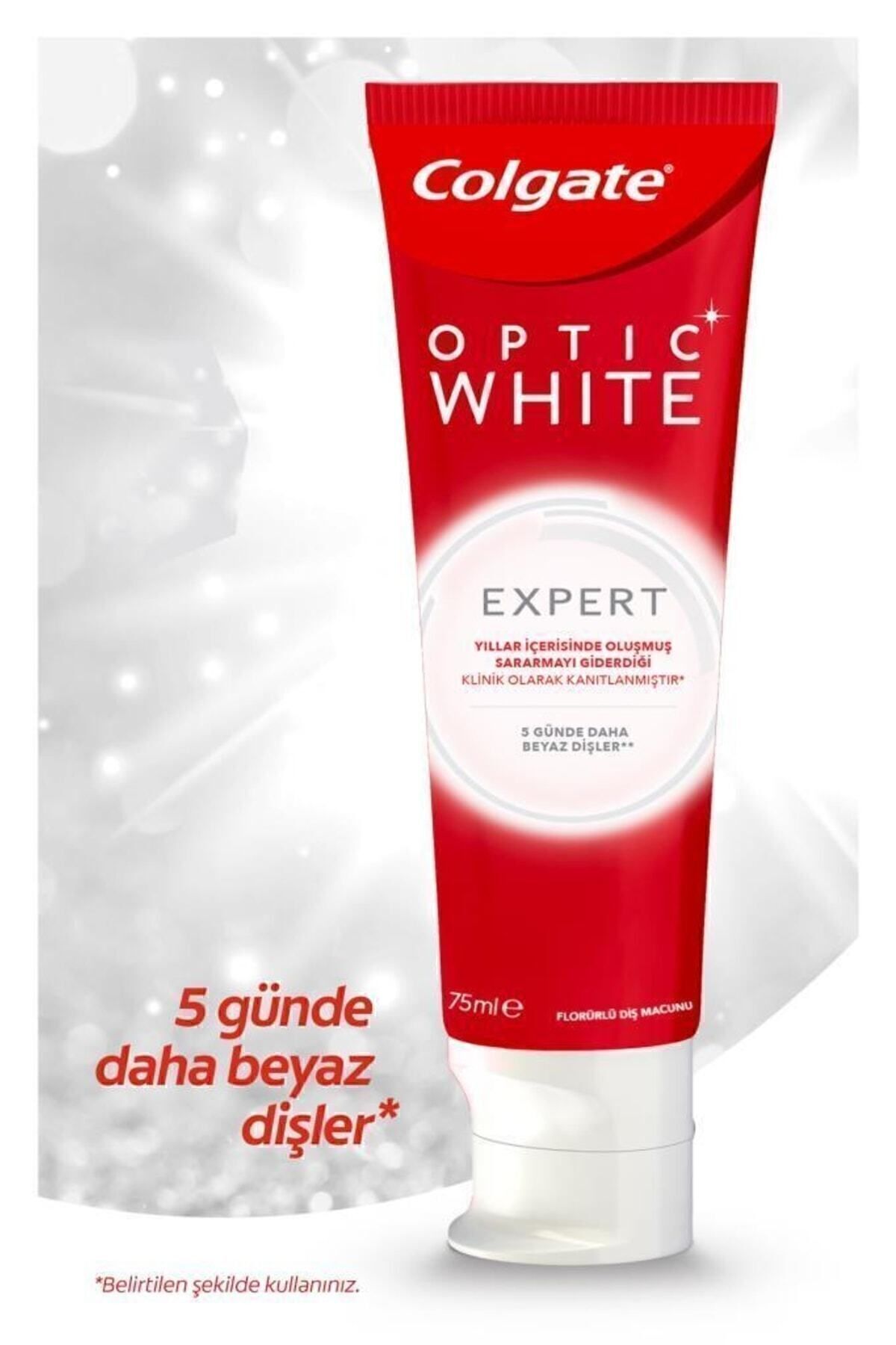 Optic White Expert White Beyazlatıcı Diş Macunu 75 ml