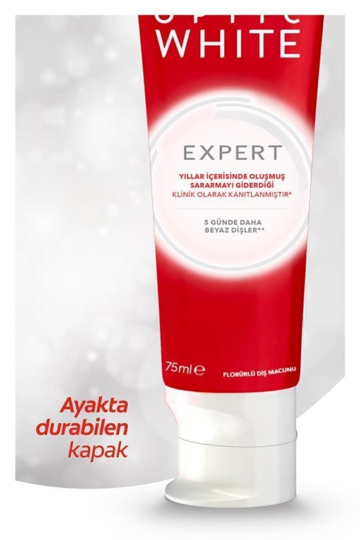 Optic White Expert White Beyazlatıcı Diş Macunu 75 ml