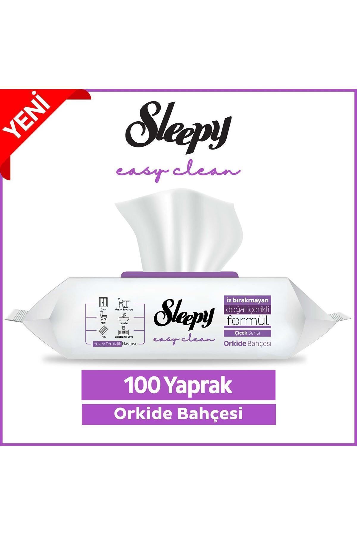 Easy Clean Orkide Bahçesi Yüzey Temizlik Havlusu 100 Yaprak