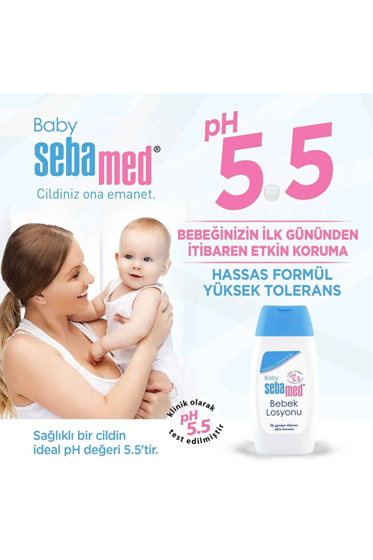 Baby Yoğun Nemlendirici ve Rahatlatıcı Etkili Bebek Vücut Bakım Losyonu 200 ml