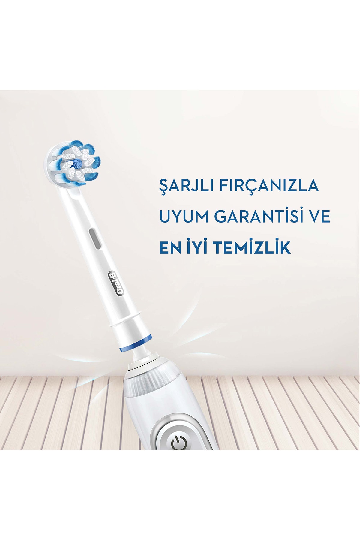 Diş Fırçası Yedek Başlığı Cleancare Sensitive Ultra Thin 4 Lü