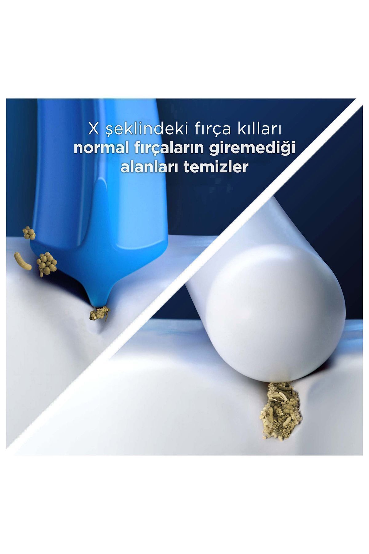 Pro Cross Action X-filament Şarjlı Diş Fırçası Yedek Başlığı 4 Adet