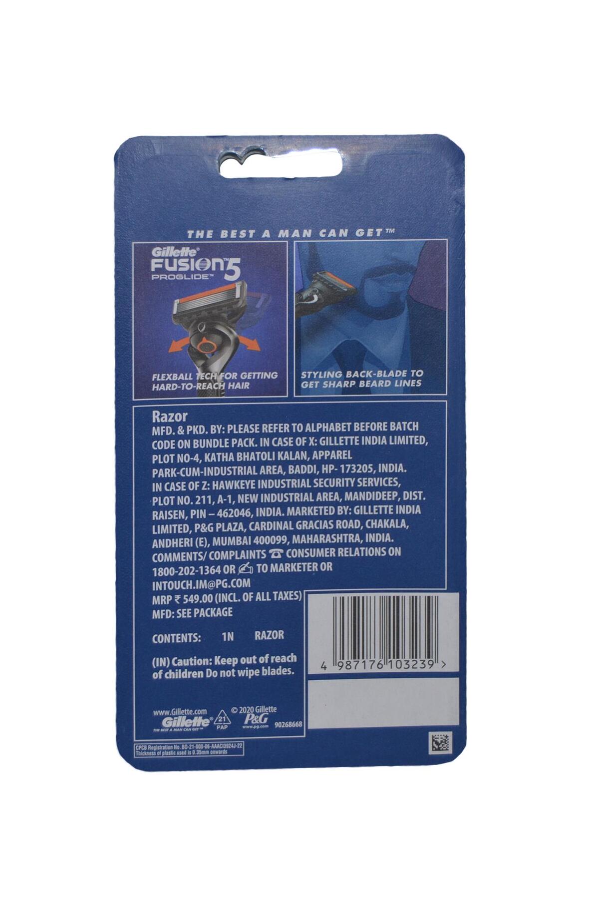 Fusion5 Proglide Flexball Tıraş Makinesi