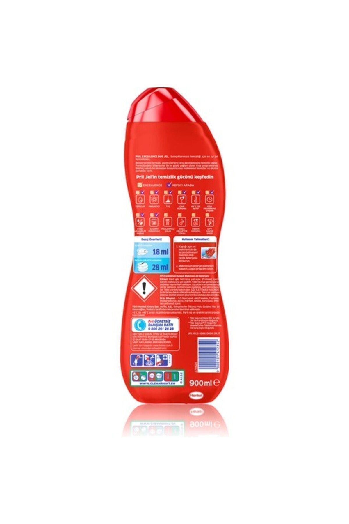 Excellence Duo Jel Hijyen - 50 Yıkama, Güçlü Hijyen Temizliği