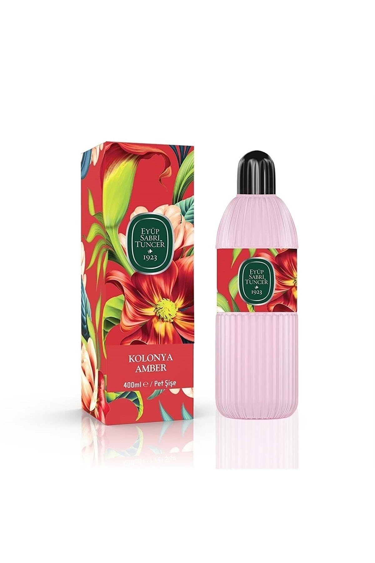 Amber Kolonyası 400 Ml Silindir Pet Şişe