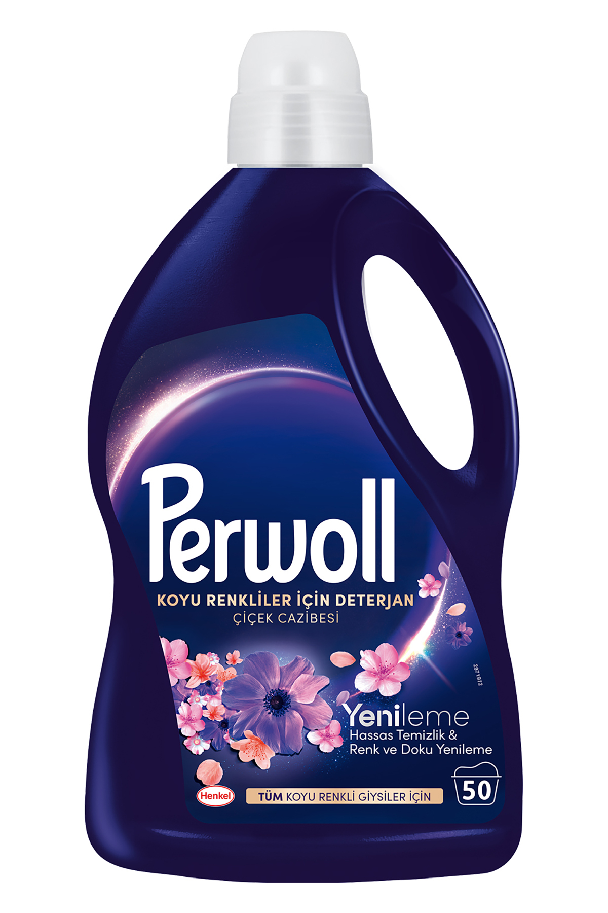 Sıvı Deterjan Çiçek Cazibesi Koyu Renkler 2.75L (50 Yıkama) – Koyu Renkler İçin Bakım Deterjanı