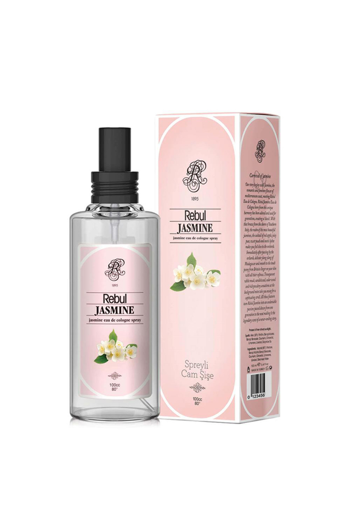Jasmine 125 ml Spreyli Kolonya