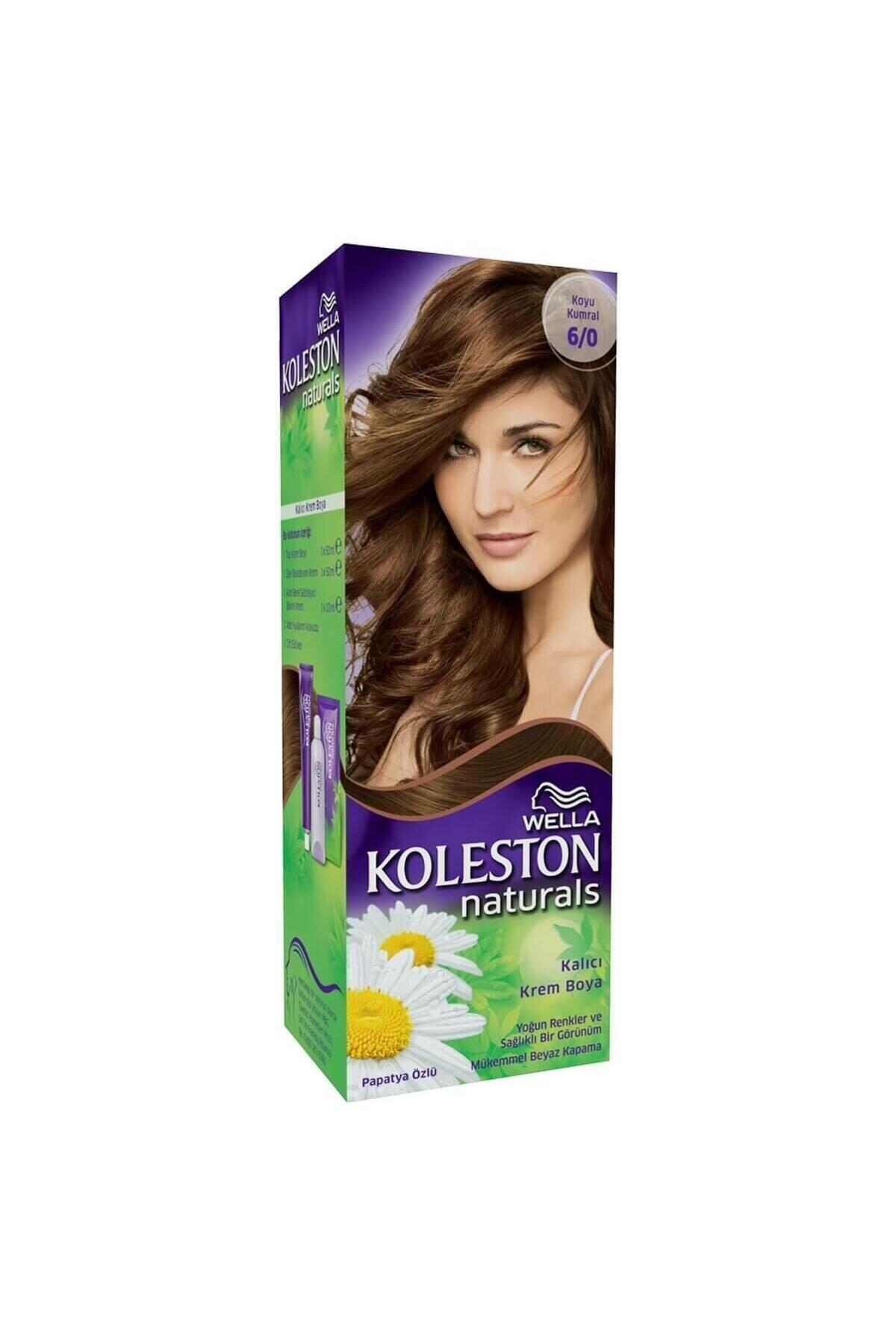 Koleston Naturals Saç Boyası 6/0 Koyu Kumral
