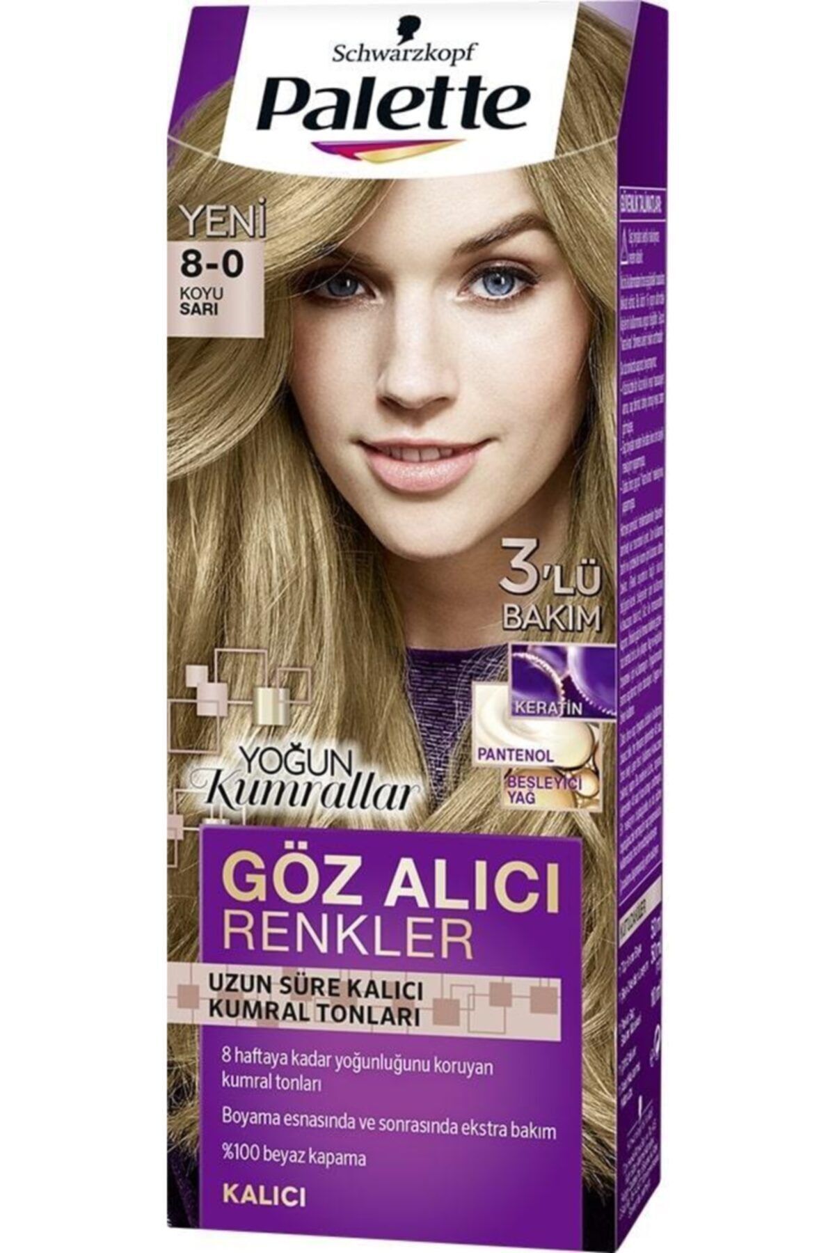 Göz Alıcı Renkler 8-0 Koyu Sarı