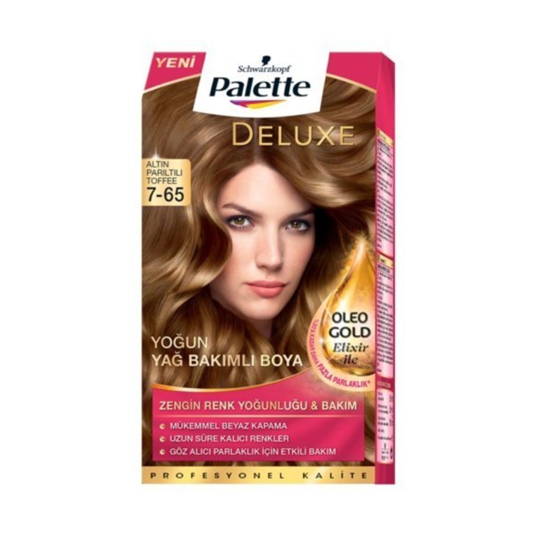 Deluxe 7-65 Altın Parıltılı Toffee