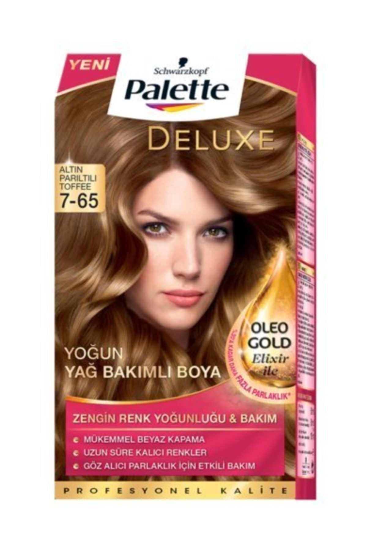 Deluxe 7-65 Altın Parıltılı Toffee